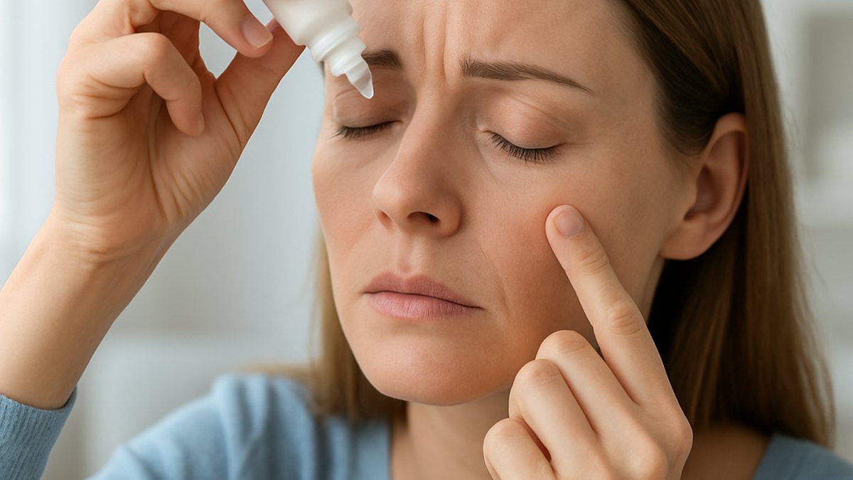 Trockene Augen bei Diabetikern