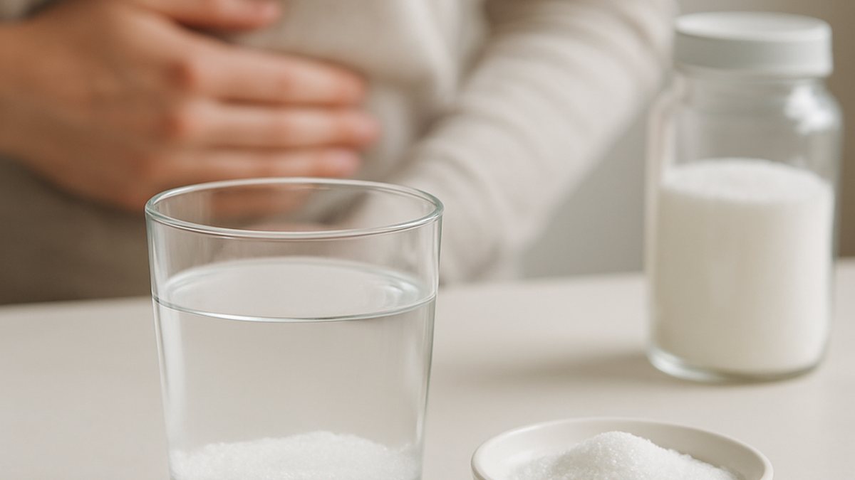 Heilfasten &ndash; Darmentleerung mit Glaubersalz