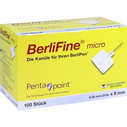 BERLIFINE MIC KAN 0.25X8MM